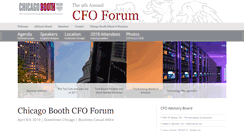 Desktop Screenshot of boothcfoforum.org